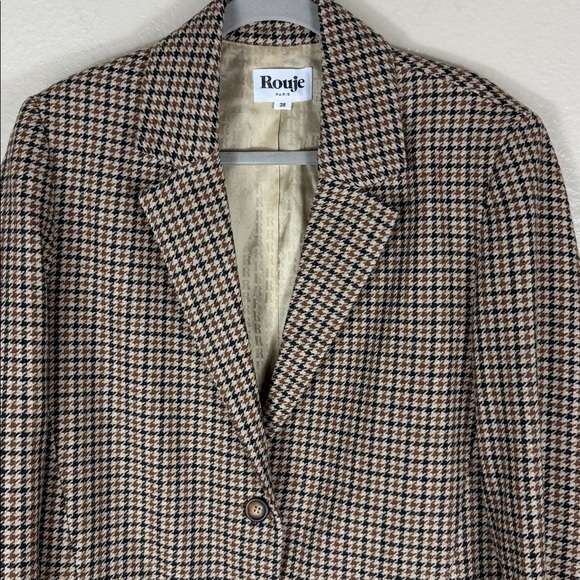 Rouje Paris Jacques in Houndstooth - Picture 7 of 10
